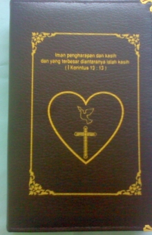 Sampul Alkitab Kelingan Sedang