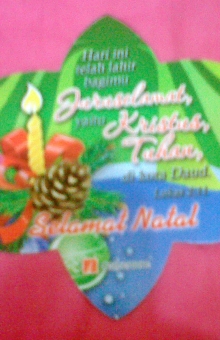 Tatakan Lilin Natal Bintang isi 50 pcs